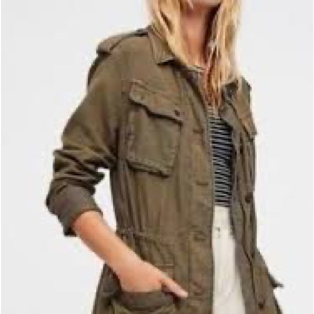 Free people military jacket - Picture 2 of 6